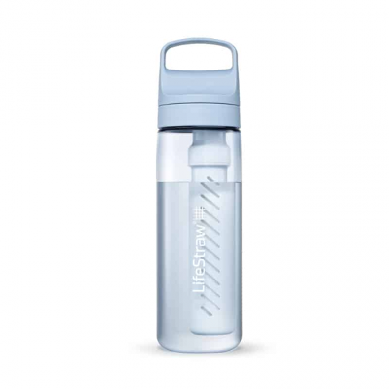 LifeStraw GO Gourde Filtrante 650ml - Icelandic Blue 2 Étapes - LIFESTRAW