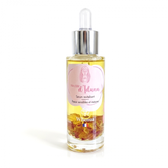 SÉRUM NECTAR D'IDUNN - Rose de Damas - Botanique - WHENUA
