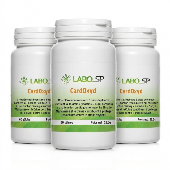 CARDOXYD PACK Promo x3 - Protection Cardiovasculaire et Antioxydant - LaboSP