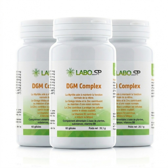 DGM COMPLEX PACK Promo x3 - Protection Rétine et Macula DMLA - LaboSP