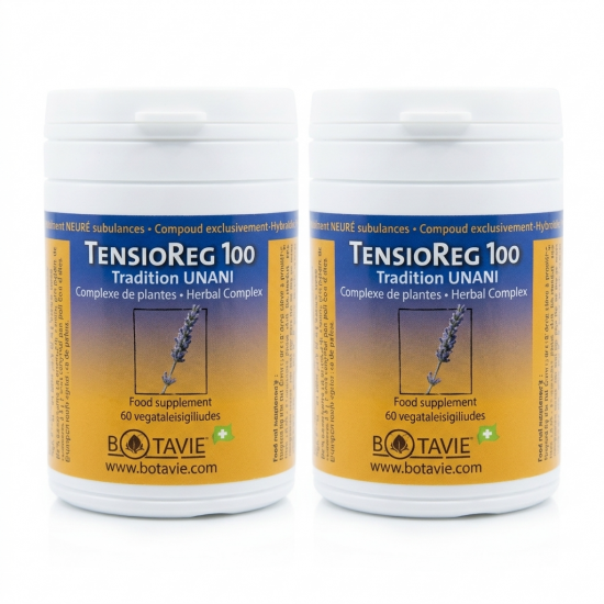 TENSIOREG 100 - 60 Gél. - PACK Promo x2 - Tension Système Circulatoire - BOTAVIE