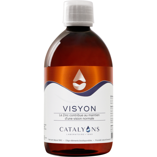 VISYON 500ml - Confort Visuel et bien-être des Yeux - Catalyons