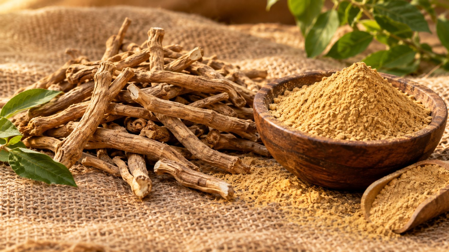 Racines d'ashwagandha
