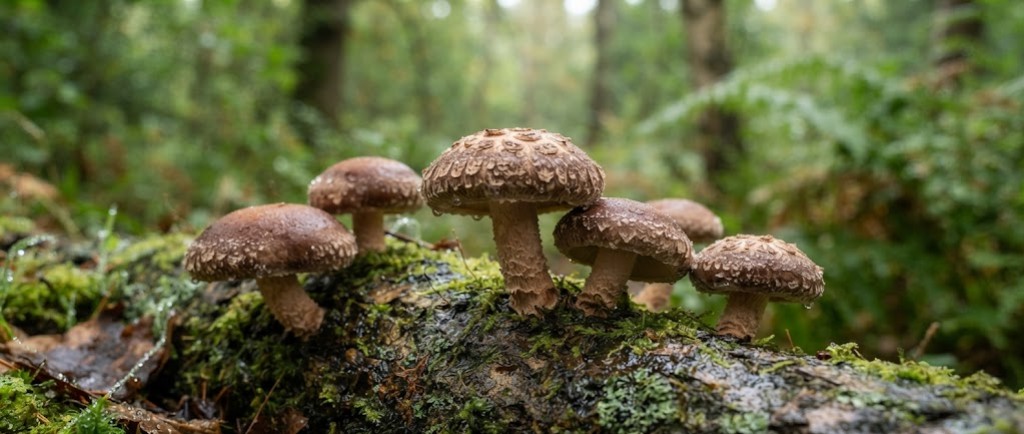 Shiitake : lentinane, defenses et longevite (mycotherapie)